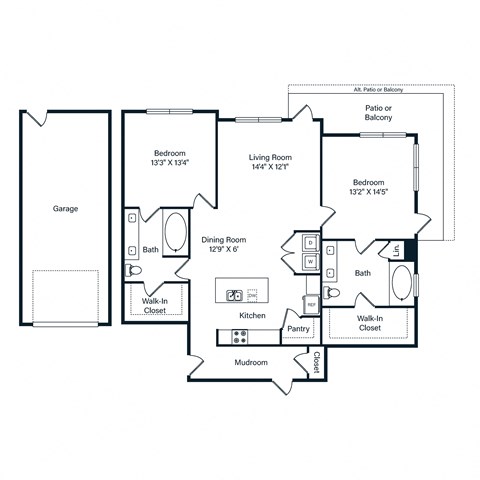 Reveal Lake Ridge B6 floorplan